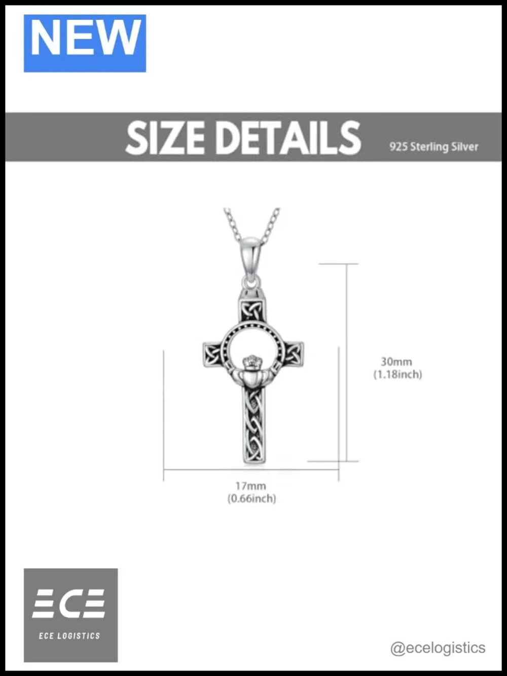 N/A elegant claddagh